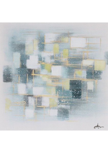 Modern Büyük Boy El Yapımı Yağlı Boya Tablo 115X116CM fiyatları