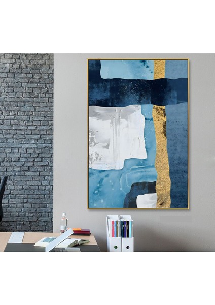 Modern El Yapımı Yağlı Boya Tablo 75X105CM