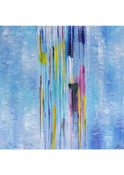 Dokulu Büyük Boy El Yapımı Yağlı Boya Tablo 133X132CM modelleri