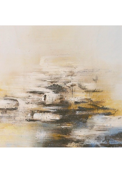 Soyut El Yapımı Yağlı Boya Tablo 75X75CM fiyatları