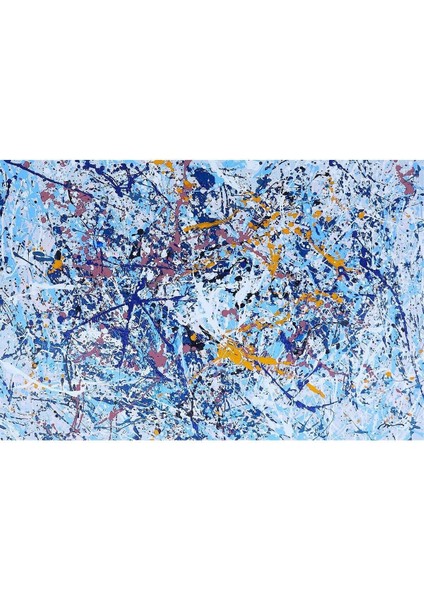 Soyut El Yapımı Yağlı Boya Tablo 105X74CM modelleri