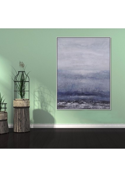 Soyut El Yapımı Yağlı Boya Tablo 85X105CM