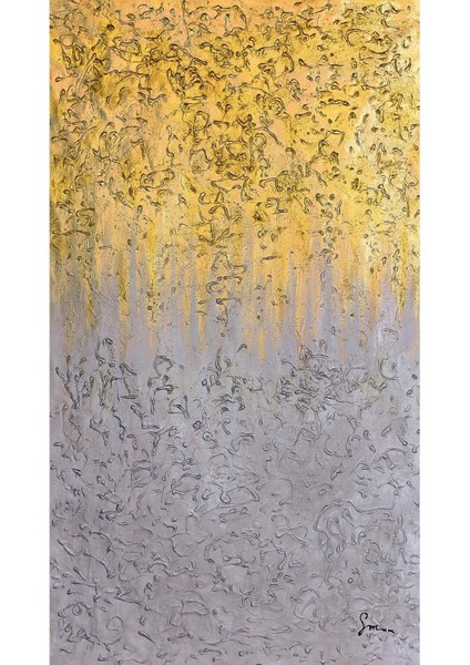 Dokulu Büyük Boy El Yapımı Yağlı Boya Tablo 84 x 139 cm fiyatları