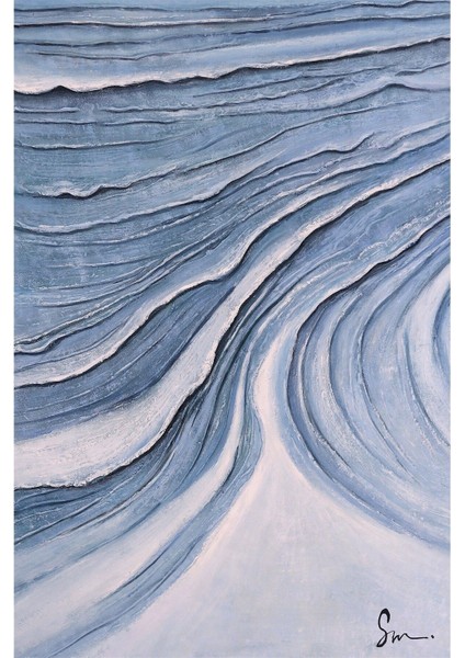 Soyut Kabartma El Yapımı Yağlı Boya Tablo 74X104CM fiyatları