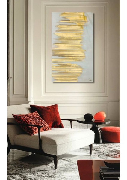 Dokulu Büyük Boy El Yapımı Yağlı Boya Tablo 75X115CM fiyatları