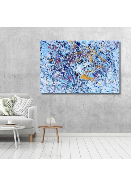 Modern Büyük Boy El Yapımı Yağlı Boya Tablo 129X96CM