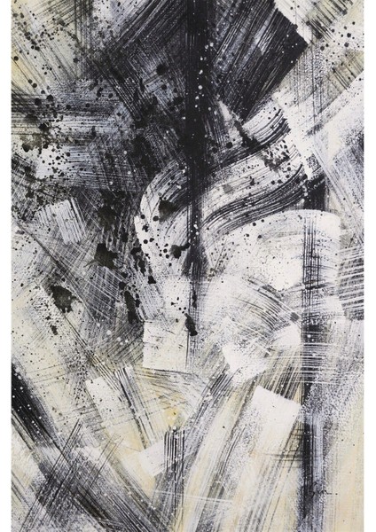 Soyut El Yapımı Yağlı Boya Tablo 76 x 105 cm modelleri