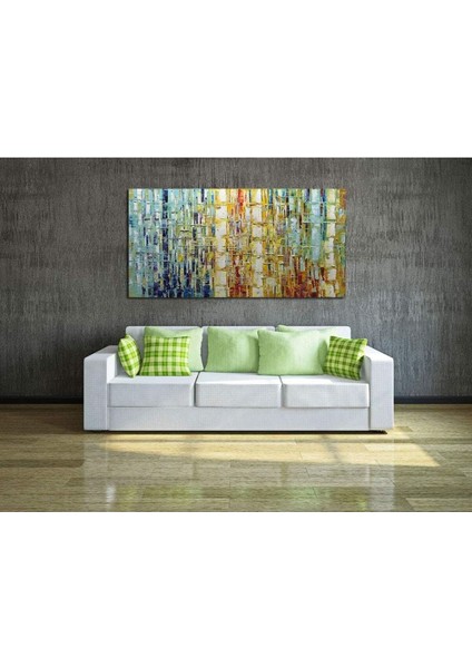 Dokulu Büyük Boy El Yapımı Yağlı Boya Tablo 117X75CM modelleri