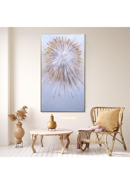 Dokulu Büyük Boy El Yapımı Yağlı Boya Tablo 75X120CM modelleri