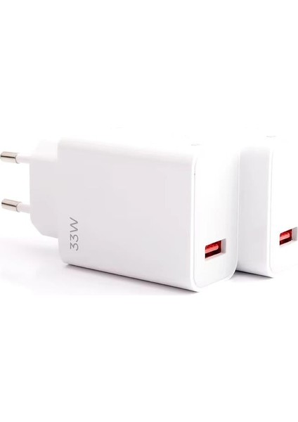 Hiking A51 Uyumlu 33W Süper Hızlı Şarj Aleti Seti Şarj Adaptörü ve USB To Type-C Kablo