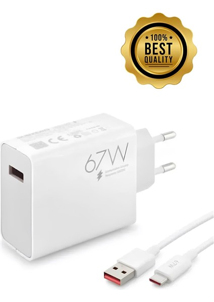 Realme 12 Pro 12 Pro 12 13 Uyumlu 67W Süper Hızlı Şarj Aleti Cihazı Seti Saliseli