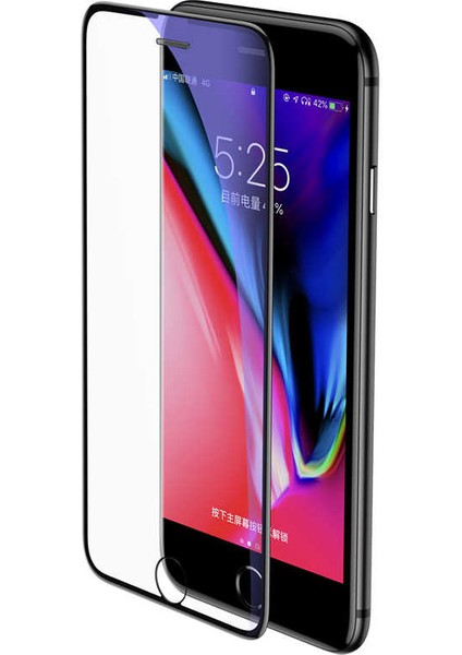 Apple iPhone Se 2022 Ekran Koruyucu Anti-Dust Glass Temperli Ekran Koruyucu Siyah
