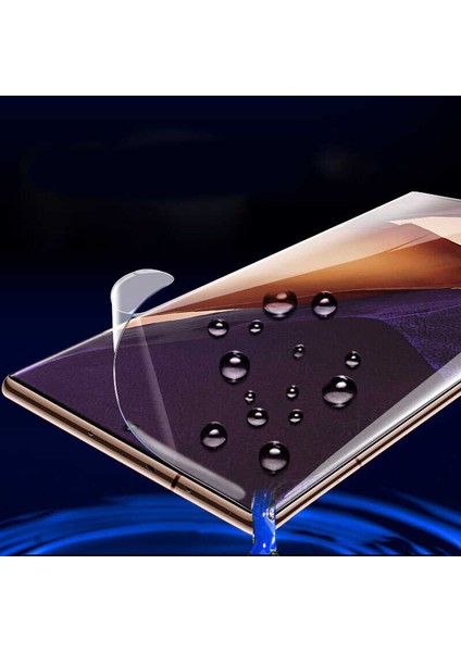Galaxy Note 20 Ultra Ekran Koruyucu Süper Pet Ekran Koruyucu Jelatin Siyah