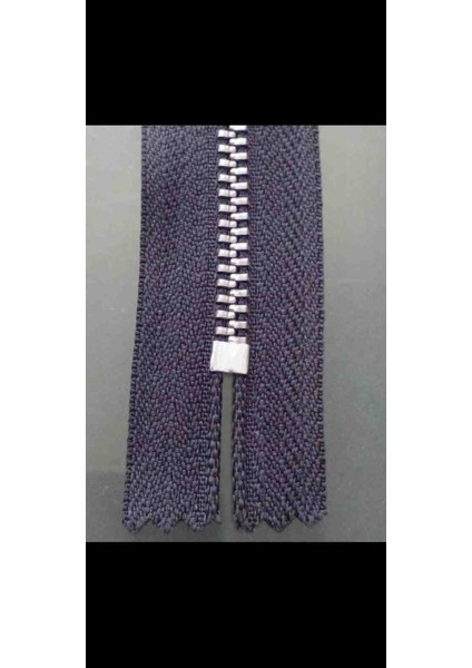 18 cm 1 Adet Metal Diş Kot Pantolon Fermuarı Antrasit Renk
