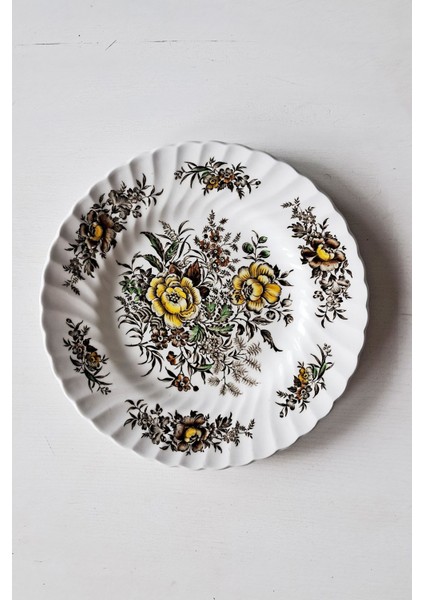 British Anchor Beacon Hill Ingiliz Vintage Pasta Tabağı 17.5 cm