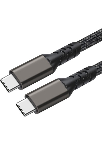 2.jenerasyon Type-C To Type-C Usb3.2 Pd Data Kablosu 100W 20GBPS 4K@60Hz 1 Metre