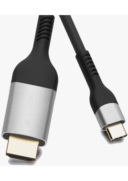 QG06 8k 60 Hz Görüntü Kalitesi Type-C To HDMI Kablo 1.8m
