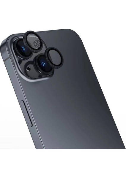 Apple iPhone 16 Plus Cl-15 Parmak Izi Bırakmayan Anti-Reflective Kamera Lens Koruyucu