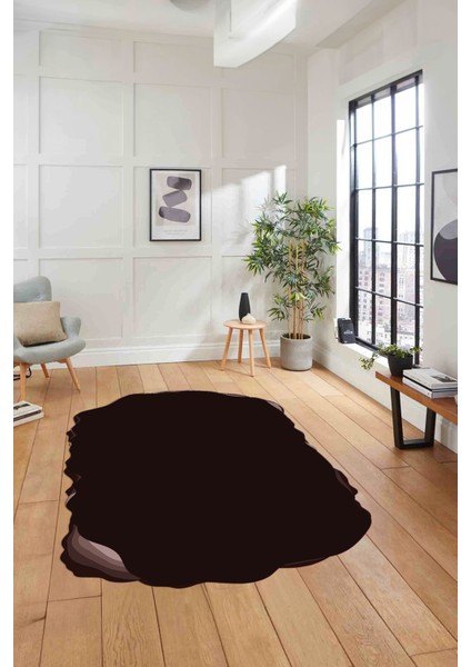 Dijital Lazer Kesim Sade Model Yıkanabilir Kaymaz Yolluk Mutfak Salon Halısı, Lazer-38-Bordo, fırsatları