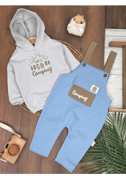 Let's Go Sweatshirt Salopet Erkek 2'li Takım