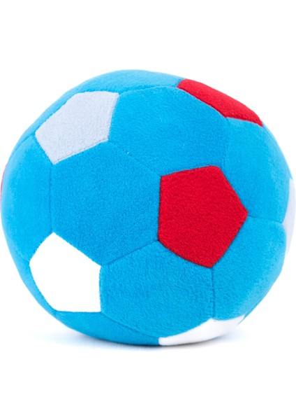 Peluş Oyuncak Top Sparka Peluş Taraftar Futbol Topu 20CM – Mavi