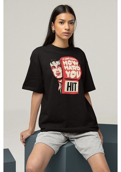 Rocky Balboa Baskılı Unisex Oversize Film Rocky Tişört fiyatları