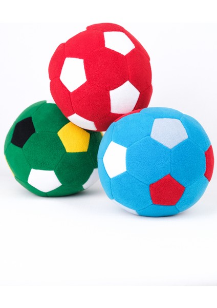 Peluş Oyuncak Top Sparka Peluş Taraftar Futbol Topu 20CM – Kırmızı Beyaz fırsatları