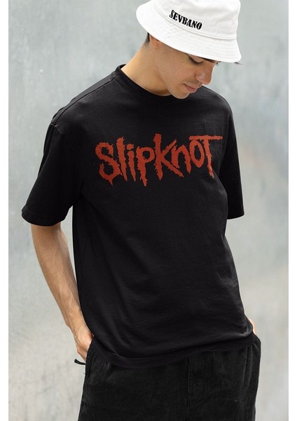 Slipknot Prepare Baskılı Unisex Oversize Rock Metal Tişört modelleri