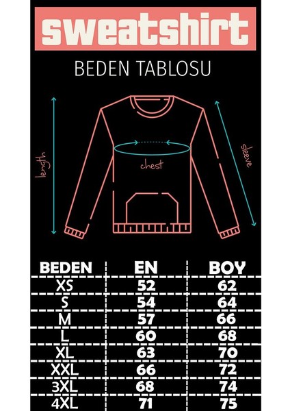 Good Vibes Only Yazılı Unisex Oversize Sweatshirt