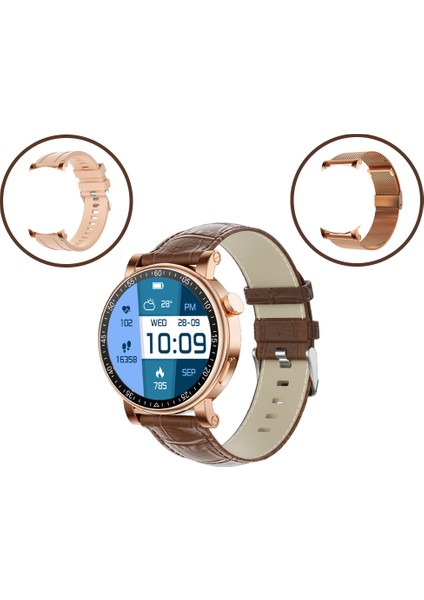 Lt Watch S91 Metal Kordonlu Premium Akıllı Saat modelleri