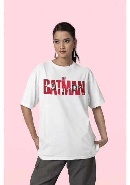 The Batman Dc Karakter Baskılı Unisex Oversize Tişört fiyatları