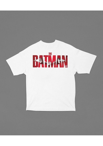 The Batman Dc Karakter Baskılı Unisex Oversize Tişört modelleri