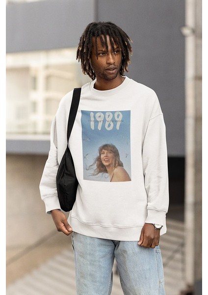 Taylor's Version 1989 Baskılı Unisex Oversize Şarkıcı Sweatshirt fiyatları