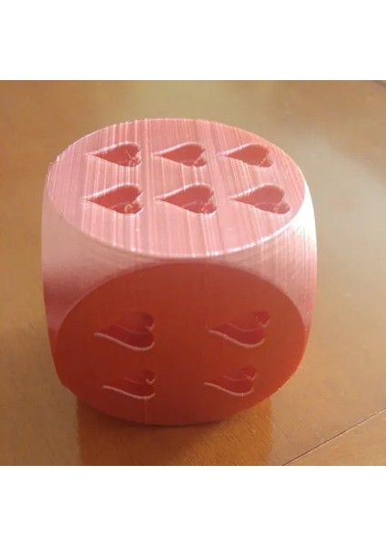 Kalp Tasarımlı Zar fiyatları