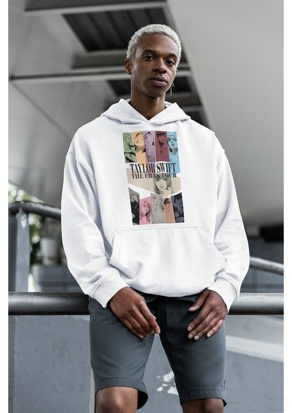 Taylor Swift The Eras Tour Baskılı Unisex Oversize Şarkıcı Hoodie