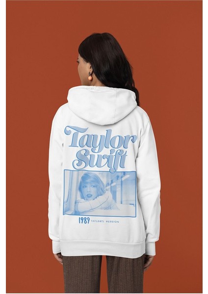 Taylor Swift Baskılı Unisex Oversize Şarkıcı Hoodie