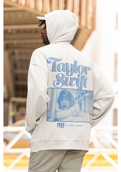 Taylor Swift Baskılı Unisex Oversize Şarkıcı Hoodie modelleri