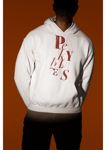 Dizi Peaky Blinders Yazılı Unisex Oversize Hoodie