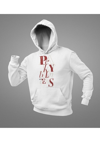 Dizi Peaky Blinders Yazılı Unisex Oversize Hoodie modelleri