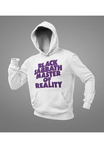 Anime Baskılı Unisex Oversize Black Sabbath Master Of Reality Hoodie modelleri