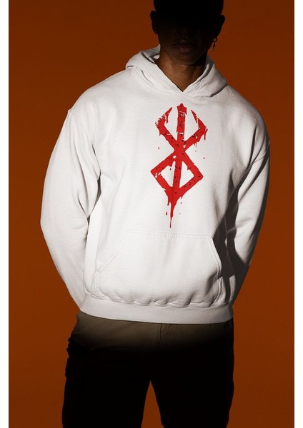 Anime Berserk Dizi Baskılı Unisex Oversize Hoodie fiyatları