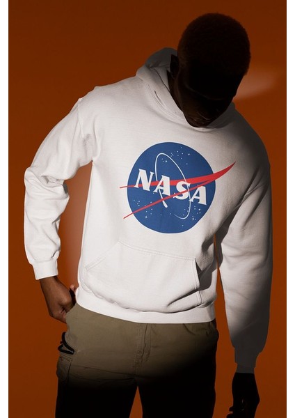 Nasa Baskılı Unisex Oversize Hoodie fiyatları