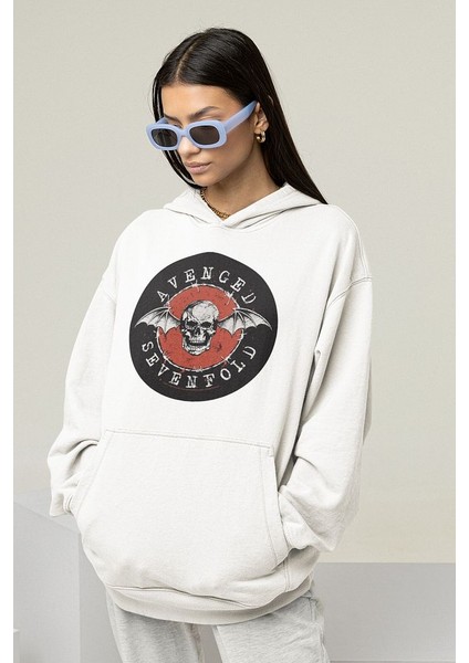Avenged Sevenfold Baskılı Unisex Oversize Rock Metal Hoodie fiyatları