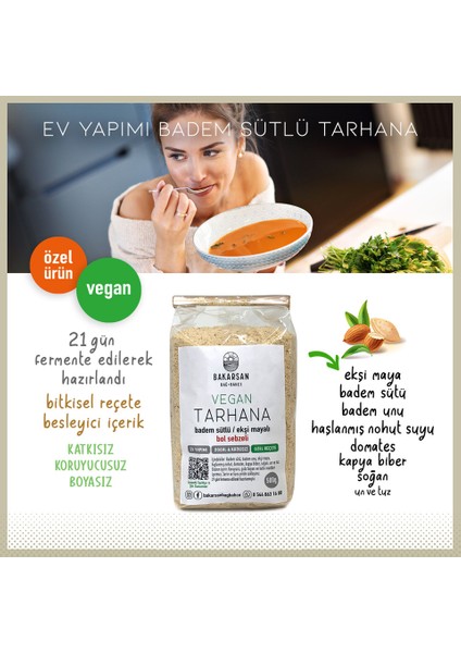 Badem Sütlü Vegan Tarhana 500 gr