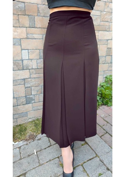 Tesettür Büyük Beden Fişekli Astarlı Portoriko Kloş Anne Eteği Urun Boy 95 cm indirimleri