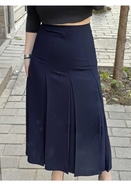 Tesettür Büyük Beden Fişekli Astarlı Portoriko Kloş Anne Eteği Urun Boy 95 cm fiyatları