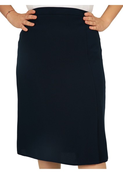 Kısa Diz Üstü Yırmaçlı Ofis Etek fiyatları