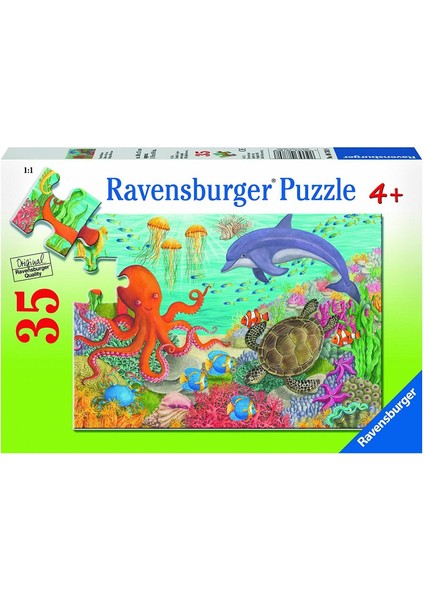 35 Parça Puzzle Okyanus Canlıları 087808