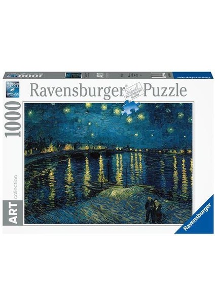 1000 Parça Puzzle Van Gogh Yıldızlı Gece 120000648