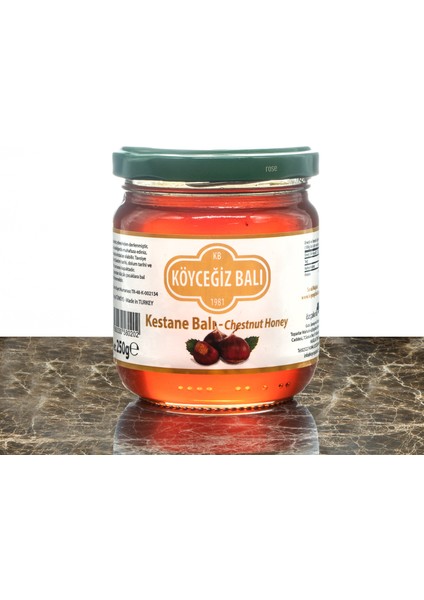 Kestane Balı 250 G Cam Kavanoz
